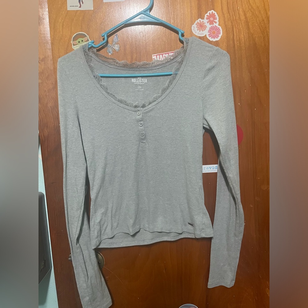 Hollister lace long sleeve